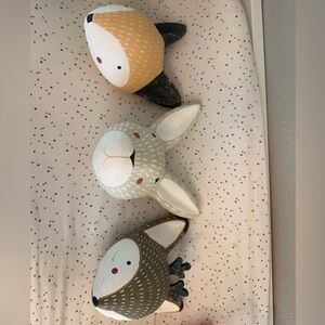 Crate and Barrel Animal Wall Art - Nursery, kids room, Forest, Whimsical Theme